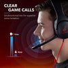Anker Soundcore Strike 1 Gaming Headset, Stereo Sound, Sound Enhancement for FPS Games, Noise Isolating Mic, and Cooling Gel-Infused Cushions, Gaming Headset Compatible with Xbox One, PS4, and PC