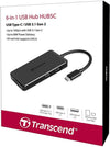 Transcend 6-in-1 USB Type-C Hub USB 3.1 Gen 2 TS-HUB5C