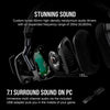 Corsair Headset Void Elite Surround Premium Gaming Headset with 7.1 Surround Sound - Discord Certified - Works with PC, Xbox Series X, Xbox Series S, PS5, PS4, Nintendo Switch - Carbon