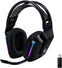 Logitech Headset G733 Lightspeed Wireless Gaming Headset with Suspension Headband, LIGHTSYNC RGB, Blue VO!CE mic Technology and PRO-G Audio Drivers - (Black)