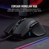 Corsair Mouse Ironclaw RGB - FPS and MOBA Gaming Mouse - 18,000 DPI Optical Sensor - Backlit RGB LED, Black
