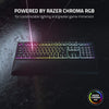 Razer Keyboard Ornata V2 Gaming Keyboard: Hybrid Mechanical Key Switches - Customizable Chroma RGB Lighting - Individually Backlit Keys - Detachable Plush Wrist Rest - Programmable Macros