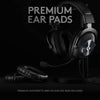 Logitech Headset Pro X Gaming Headset with Blue Voice, DTS Headphone 7.1 and 50 mm PRO-G Drivers (Black)
