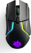 SteelSeries Mouse Rival 650 Quantum Wireless Gaming Mouse - Rapid Charging Battery - 12, 000 Cpi Truemove3+ Dual Optical Sensor - Low 0.5 Lift-Off Distance - 256 Weight Configurations - 8 Zone RGB Lighting