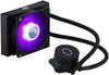 Cooler Master MasterLiquid ML120L RGB V2, Close-Loop AIO CPU Liquid Cooler, 120 Radiator, SickleFlow 120mm, RGB Lighting, 3rd Gen Dual Chamber Pump for AMD Ryzen/Intel LGA1200/1151