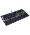 Corsair Keyboard K95 RGB Platinum Mechanical Gaming Keyboard (Black) - USB Passthrough & Media Controls - Tactile & Quiet - Cherry MX Brown – RGB LED Backlit
