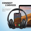 Anker Soundcore Life Q20+ Active Noise Cancelling Headphones, 40H Playtime, Hi-Res Audio, Soundcore App, Connect to 2 Devices, Memory Foam Earcups
