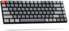 Keychron K3 Ultra-Slim 75% Layout Wireless Bluetooth/Wired USB Mechanical Keyboard, Hot Swappable Low-Profile Keychron RGB LED Backlit 84 Keys Keyboard for Mac Windows (Optical Brown Switch) (K3E3)