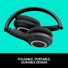 Logitech Headset H600 Over-The-Head Wireless Headset for (Black)