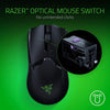 Razer Mouse Viper Ultimate Lightest Wireless Gaming Mouse: Fastest Gaming Switches - 20K DPI Optical Sensor - Chroma Lighting - 8 Programmable Buttons - 70 Hr Battery - (Black) w/Dock