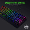 Razer Keyboard BlackWidow V3 Tenkeyless Wired Mechanical Gaming Keyboard Yellow Switch: Razer Mechanical Switches - Chroma RGB Lighting - Compact Form Factor - Programmable Macro Functionality, (Classic Black)