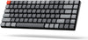 Keychron K3 Ultra-Slim 75% Layout Wireless Bluetooth/Wired USB Mechanical Keyboard, Hot Swappable Low-Profile Keychron RGB LED Backlit 84 Keys Keyboard for Mac Windows (Optical Red Switch) (K3E1)
