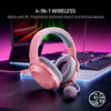 Razer Headset Barracuda X Wireless Multi-Platform Gaming and Mobile Headset: 250g Ergonomic Design - Detachable HyperClear Mic - 20hrs Battery Life - Compatible w/PC, PS5, Switch, & Android - Quartz