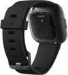 Fitbit Versa 2 Health and Fitness Smartwatch with Heart Rate, Music, Alexa Built-In, Sleep and Swim Tracking, - Black