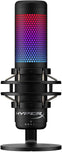 HyperX QuadCast S – RGB USB Condenser Microphone for PC, PS4, PS5 and Mac, Anti-Vibration Shock Mount, 4 Polar Patterns, Pop Filter, Gain Control, Gaming, Streaming, Podcasts, Twitch, YouTube, Discord