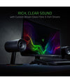 Razer Speaker Nommo Chroma - Computer Speakers, Rear Bass Ports for Full Range Gaming & Sound Immersion - Custom Woven Glass Fiber 3" Drivers