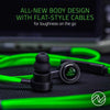 Razer Hammerhead Pro V2 Earbuds: Custom-Tuned Dual-Driver Technology - In-Line Mic & Volume Control - Aluminum Frame - 3.5mm Headphone Jack (Green)