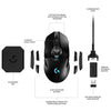 Logitech Mouse G903 LIGHTSPEED Gaming Mouse with POWERPLAY Wireless Charging Compatibility