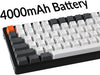 Keychron K2 75% Layout 84 Keys Hot-swappable with Gateron G Pro Brown Switch/RGB Backlit for Windows Version 2 (K2C3H)