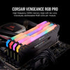 Corsair Vengeance RGB Pro 16GB (2 x 8GB) DDR4 DRAM 2666MHz C16 Memory Kit — Black