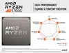 AMD Ryzen 7 5700G w/Wraith Stealth Cooler 8-Core, 16-Thread Unlocked Desktop Processor with Radeon Graphics
