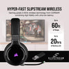 Corsair Headset Virtuoso RGB Wireless Gaming Headset - High-Fidelity 7.1 Surround Sound w/Broadcast Quality Microphone - Memory Foam Earcups - 20 Hour Battery Life - Works with PC, PS5, PS4 (Carbon)