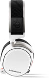 SteelSeries Headset Arctis Pro Wireless Gaming Headset - Lossless High Fidelity Wireless + Bluetooth for PS5/PS4 and PC - White