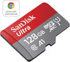 SanDisk 128GB Ultra Micro SD Card (SDXC) UHS-I A1 - 100MB/s Class 10