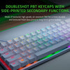 Razer Keyboard Huntsman Mini 60% Gaming Keyboard: Fastest Keyboard Switches Ever - Linear Optical Switches - Chroma RGB Lighting - PBT Keycaps - Onboard Memory - (Mercury White)