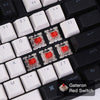 Keychron C1 RGB Wired Mechanical Gaming Keyboard for Mac Layout, Tenkeyless 87 Keys Gateron (Red Switch) (C1B1)