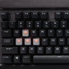 Corsair Keyboard K70 RAPIDFIRE Mechanical Gaming Keyboard - Backlit Red LED - USB Passthrough & Media Controls - Fastest & Linear - Cherry MX Speed (CH-9101024-NA)