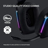 Logitech Headset G733 Lightspeed Wireless Gaming Headset with Suspension Headband, LIGHTSYNC RGB, Blue VO!CE mic Technology and PRO-G Audio Drivers - (Black)