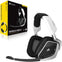 Corsair Headset VOID RGB Elite Wireless Premium Gaming Headset with 7.1 Surround Sound - Discord Certified - Works with PC, PS5 and PS4 - White (CA-9011202-NA)