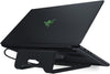 Razer Laptop Stand Chroma: Customizable Chroma RGB Lighting - Ergonomic Design - Anodized Aluminum Construction - 3x Port USB 3.0 Hub - (Matte Black)