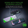 Razer Keycap Doubleshot PBT Upgrade Set for Mechanical & Optical Keyboards: Compatible with Standard 104/105 US and UK layouts - Mercury White