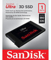 SanDisk SSD Ultra 3D 1TB NAND SATA III - 2.5-inch Solid State Drive - SDSSDH3-1T00-G25