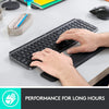Logitech Keyboard MX Palm Rest for MX Keys, Premium, No-Slip Support for Hours of Comfortable Typing - (Black)