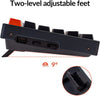 Keychron K2 75% Layout 84 Keys Hot-swappable with Gateron G Pro Brown Switch/RGB Backlit for Windows Version 2 (K2C3H)
