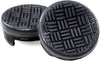 KontrolFreek Performance Thumbsticks Omni for Playstation 4 (PS4) and Playstation 5 (PS5), 2 Low-Rise Concave (Black)