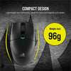 Corsair Mouse Katar Pro Wireless, Lightweight FPS/MOBA Gaming Mouse with Slipstream Technology, Compact Symmetric Shape, 10,000 DPI - Black