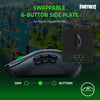 Razer Mouse Naga Pro Wireless Gaming Mouse: Interchangeable Side Plate w/ 2, 6, 12 Button Configurations - Focus+ 20K DPI Optical Sensor - Fastest Gaming Mouse Switch - Chroma RGB Lighting