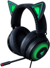 Razer Headset Kraken Kitty RGB USB Gaming Headset: THX 7.1 Spatial Surround Sound - Chroma RGB Lighting - Retractable Active Noise Cancelling Mic - Lightweight Aluminum Frame - For PC - (Classic Black)