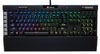 Corsair Keyboard K95 RGB Platinum Mechanical Gaming Keyboard (GunMetal) - USB Passthrough & Media Controls - Cherry MX Speed – RGB LED Backlit