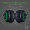 Razer Headset Kraken Kitty RGB USB Gaming Headset: THX 7.1 Spatial Surround Sound - Chroma RGB Lighting - Retractable Active Noise Cancelling Mic - Lightweight Aluminum Frame - For PC - (Classic Black)