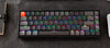Keychron K6 68-Key Wireless Bluetooth/USB Wired Gaming Mechanical Keyboard, Compact 65% Layout RGB LED Backlit N-Key Rollover Aluminum Frame for Mac Windows, Optical (Blue Switch) (K6T2)