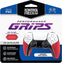 KontrolFreek Performance Grips for Playstation 5 (PS5) Controller (Inferno Red)