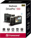 Transcend Dash Camera DrivePro 550 Dual Lens (DashCam) TS-DP550A-64G - Black