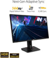 ASUS Monitor TUF Gaming VG27BQ 27" 2K HDR Gaming Monitor - WQHD (2560 x 1440), 165Hz (Supports 144Hz), 0.4ms, Extreme Low Motion Blur, Speaker, G-SYNC Compatible, VESA Mountable, DisplayPort, HDMI , Black