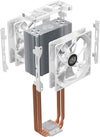 Cooler Master Hyper 212 LED Turbo White Edition CPU Cooler with 2 PWM fans with White LEDs - White - RR-212TW-16PW-R1
