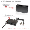 Nyko Retro Controller Hub - 4 Port GameCube Controller Adapter for Nintendo Switch